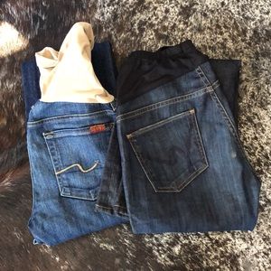 Maternity seven mankind bootcut 27
